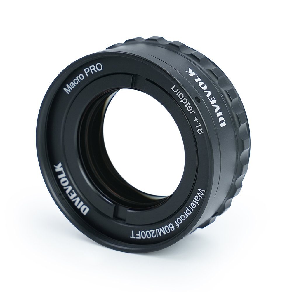 LENTE SUPER MACRO PRO X18 DIVEVOLK para carcasa submarina SeaTouch 4 Max