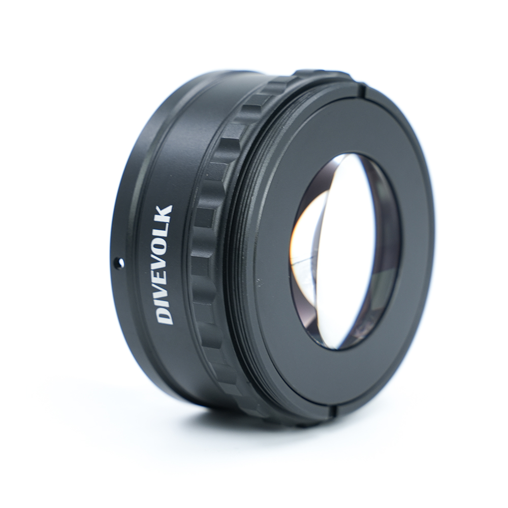 LENTE SUPER MACRO PRO X18 DIVEVOLK para carcasa submarina SeaTouch 4 Max - Imagen 4