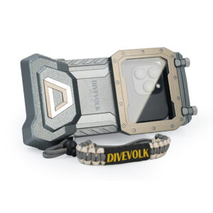 CARCASA DIVEVOLK SEATOUCH 4 MAX PLUS STARLIGHT GREY – Compatible con iPhone 17 Series