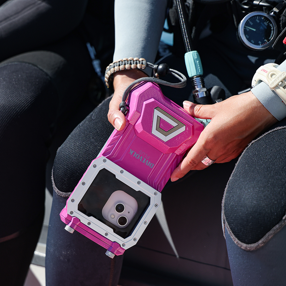 CARCASA DIVEVOLK SEATOUCH 4 MAX PLUS PINK– Compatible con iPhone 16/17 Series - Imagen 7